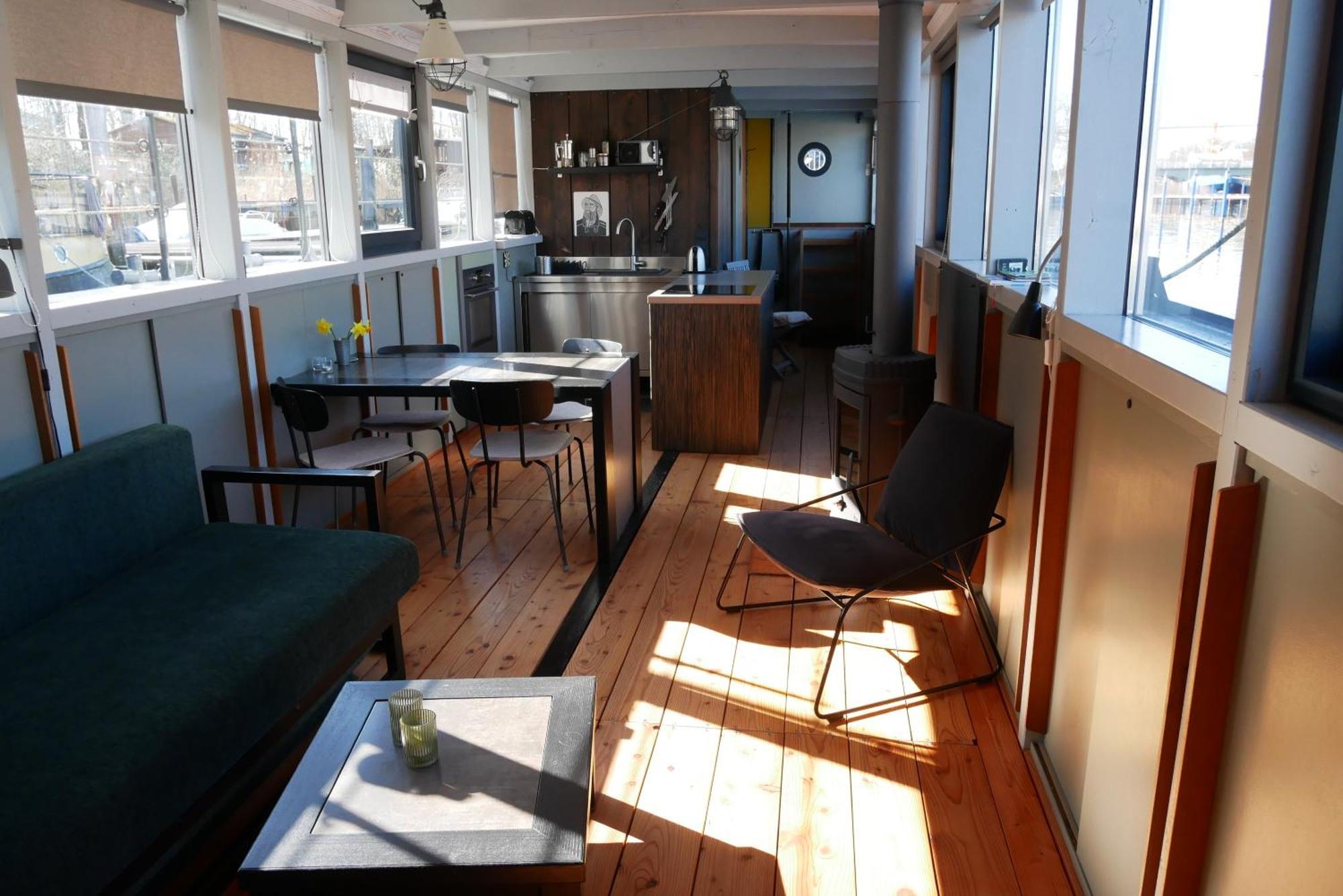 Hausboot Daenholm Hotel Stralsund Exterior foto