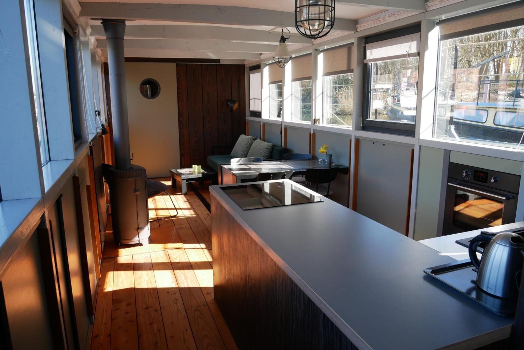Hausboot Daenholm Hotel Stralsund Exterior foto