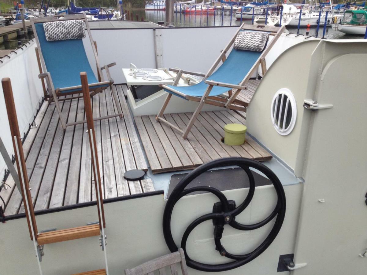 Hausboot Daenholm Hotel Stralsund Exterior foto